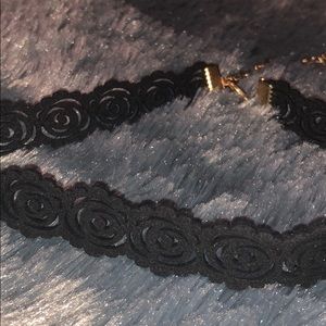 Black Velvet Rose Choker 🌹🖤